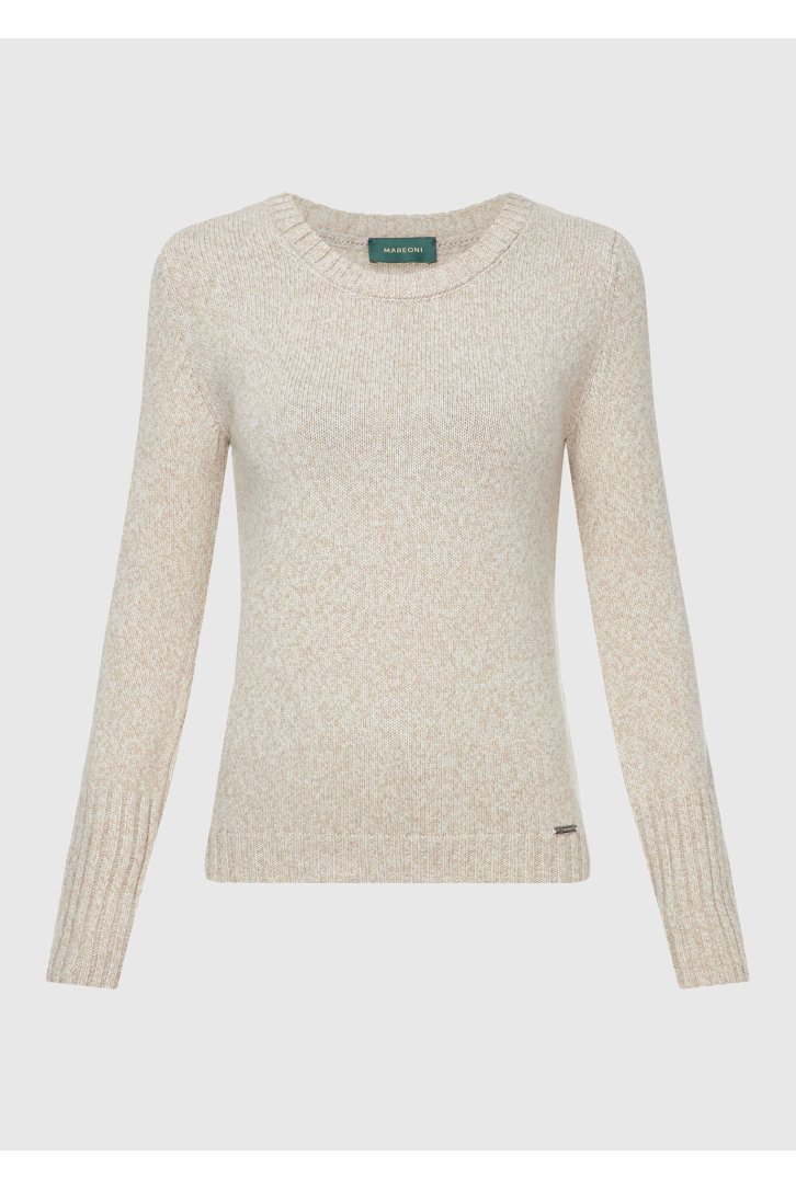 Merino wool and cashmere sweater