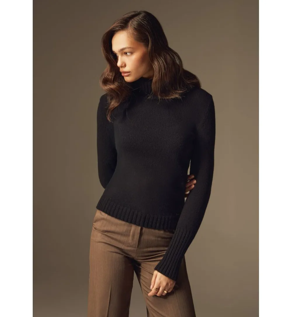 Merino wool and cashmere sweater