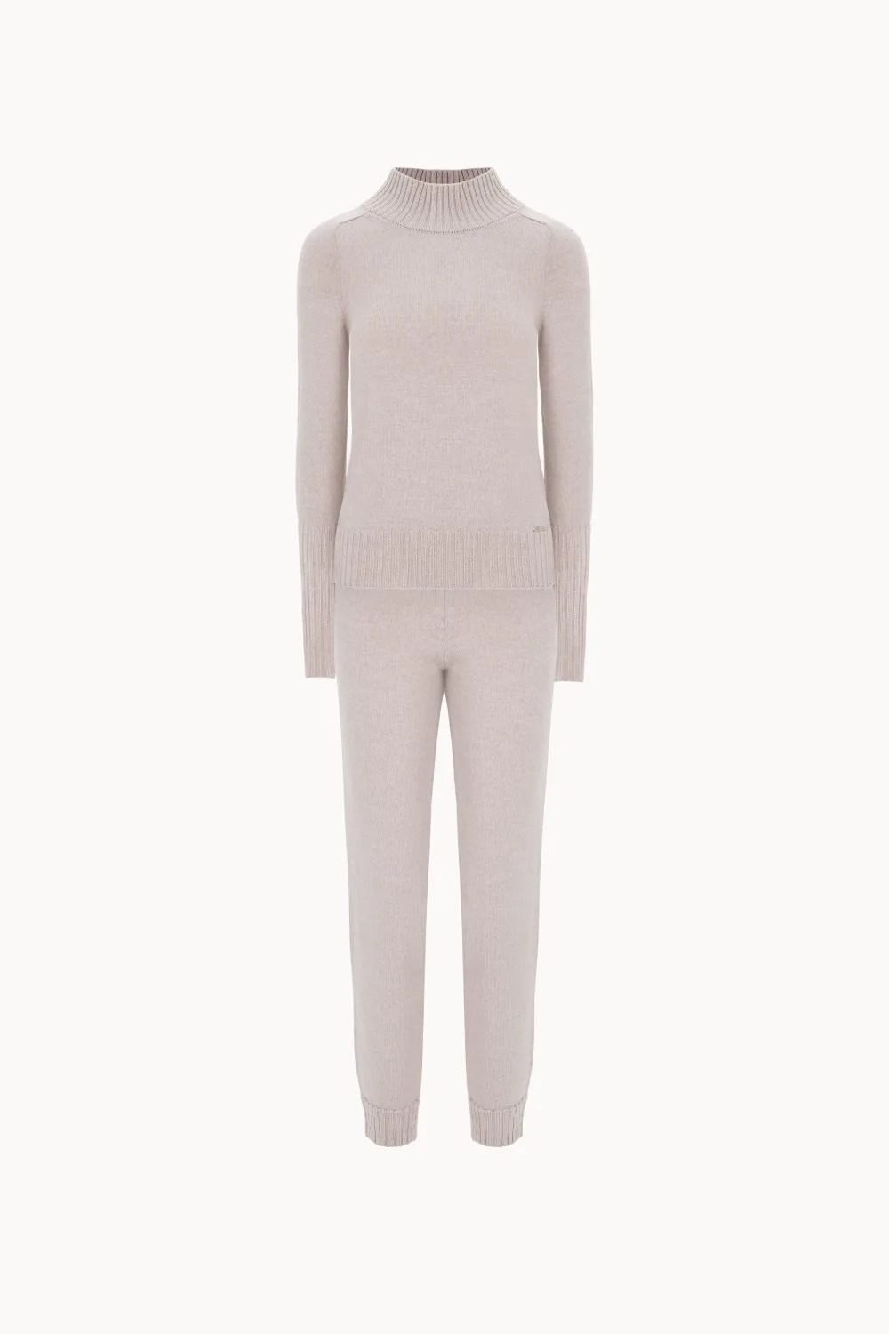 Suit: sweater with cuffs and pants with drawstring...