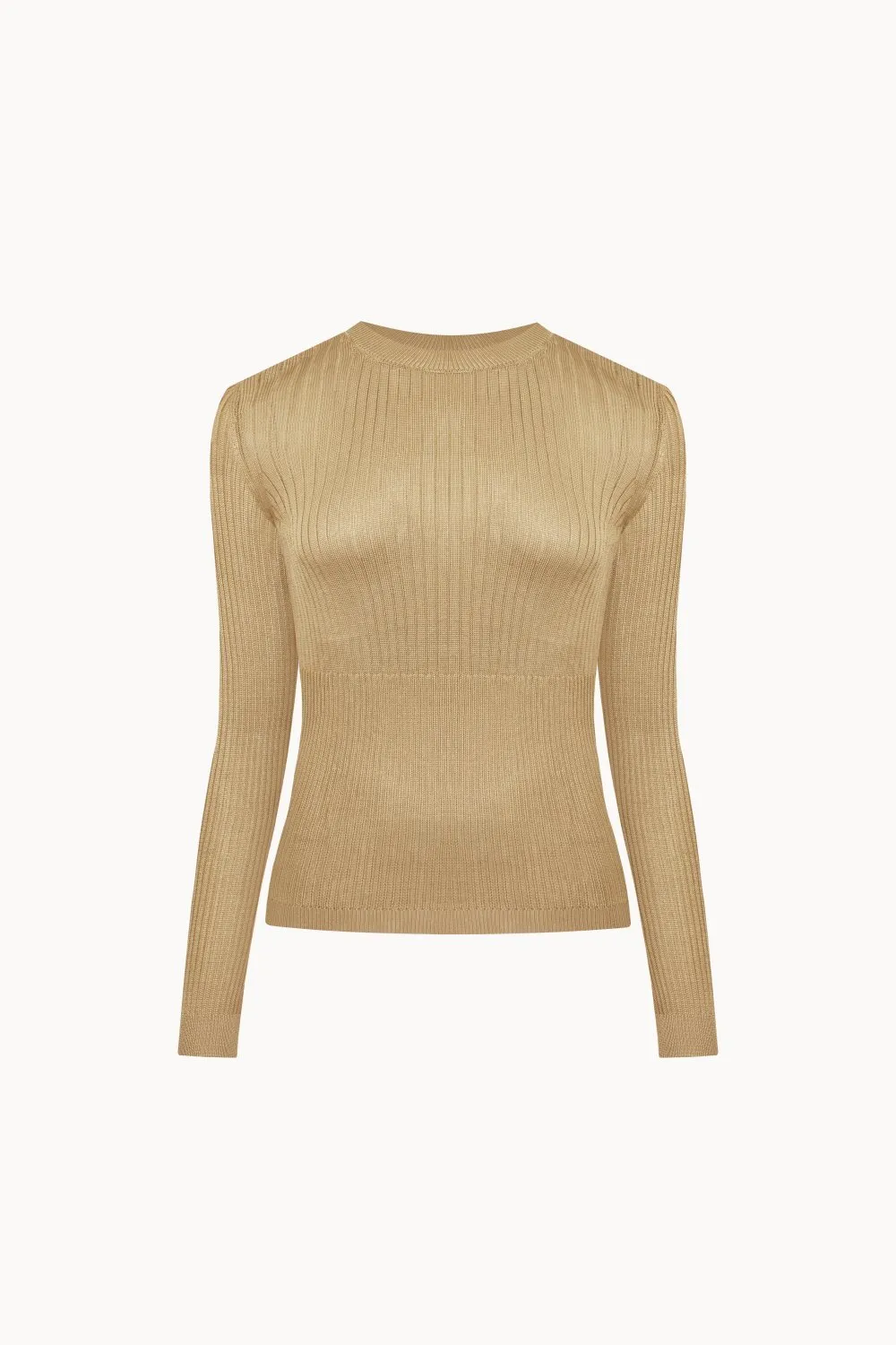Basic viscose long-sleeve