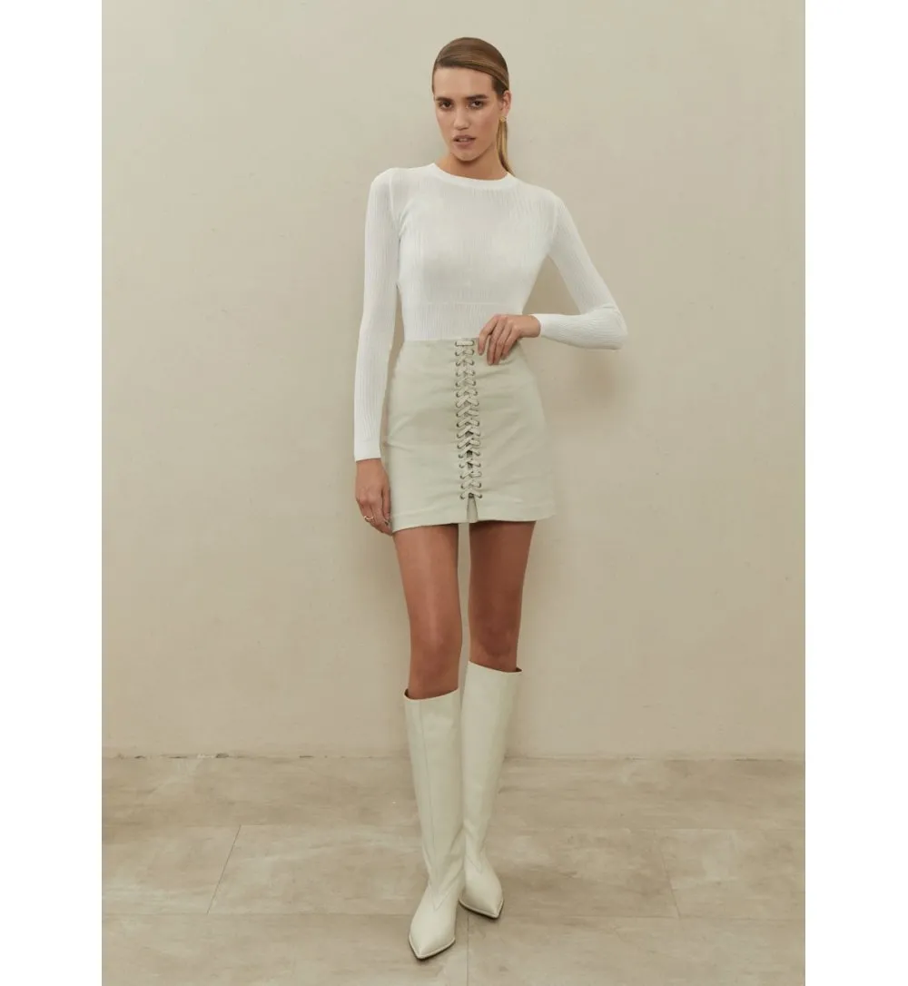 Basic viscose long-sleeve 