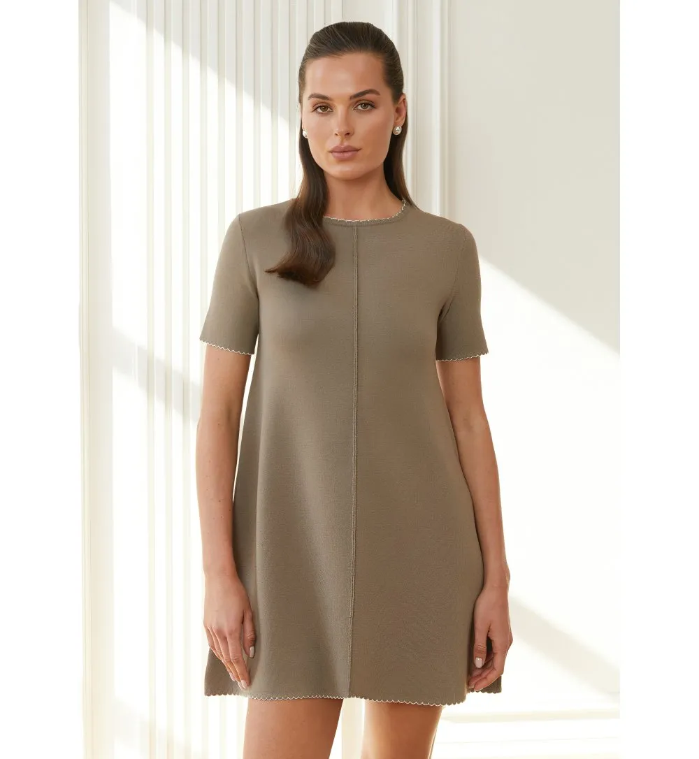 A-line mini dress