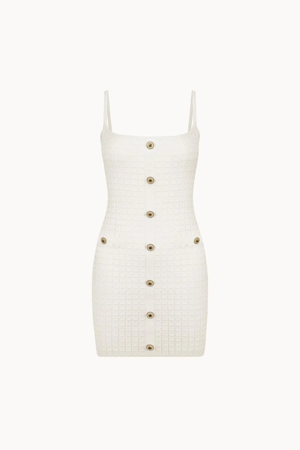 Mini sundress with buttons