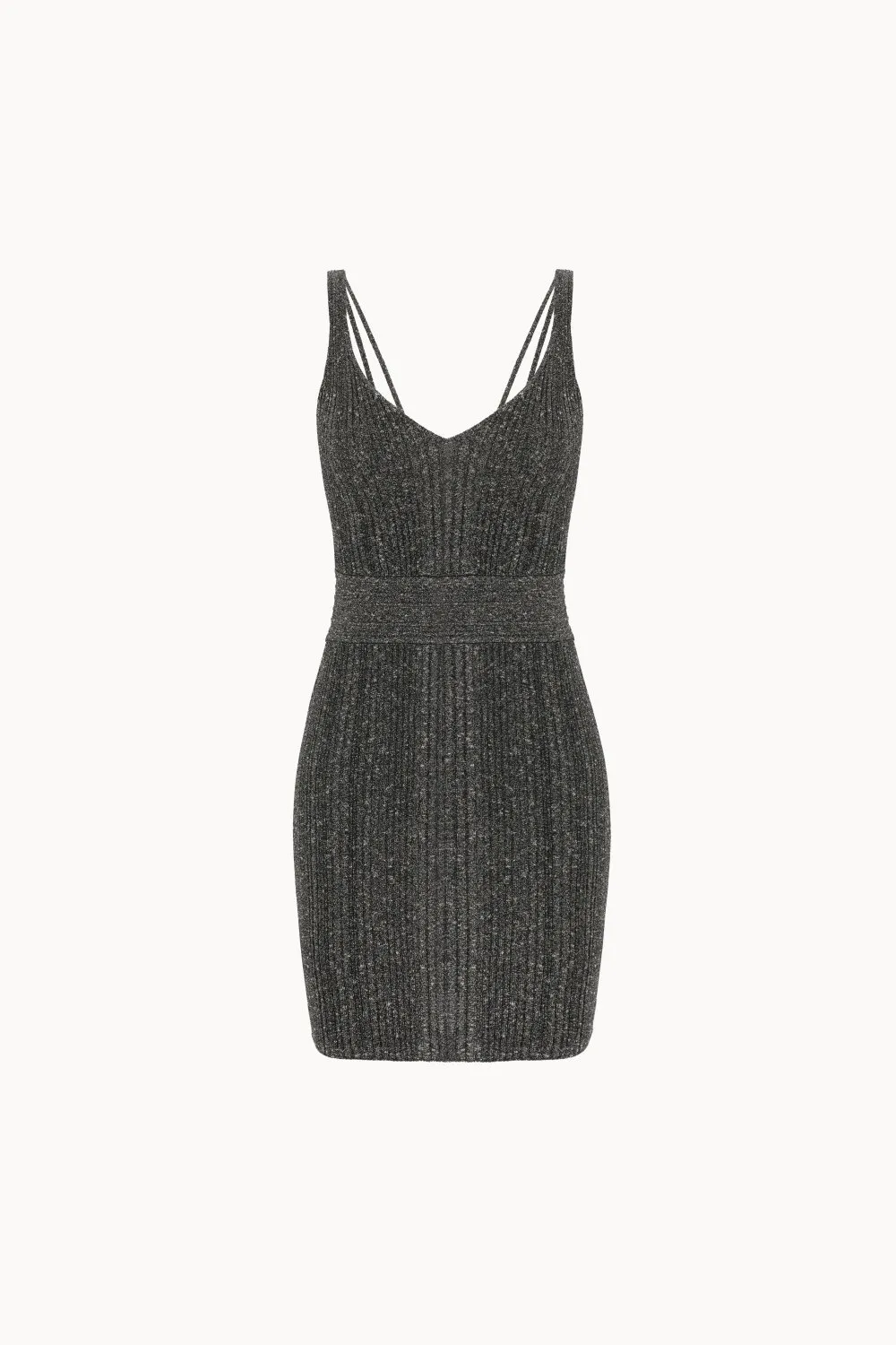 Lurex mini dress