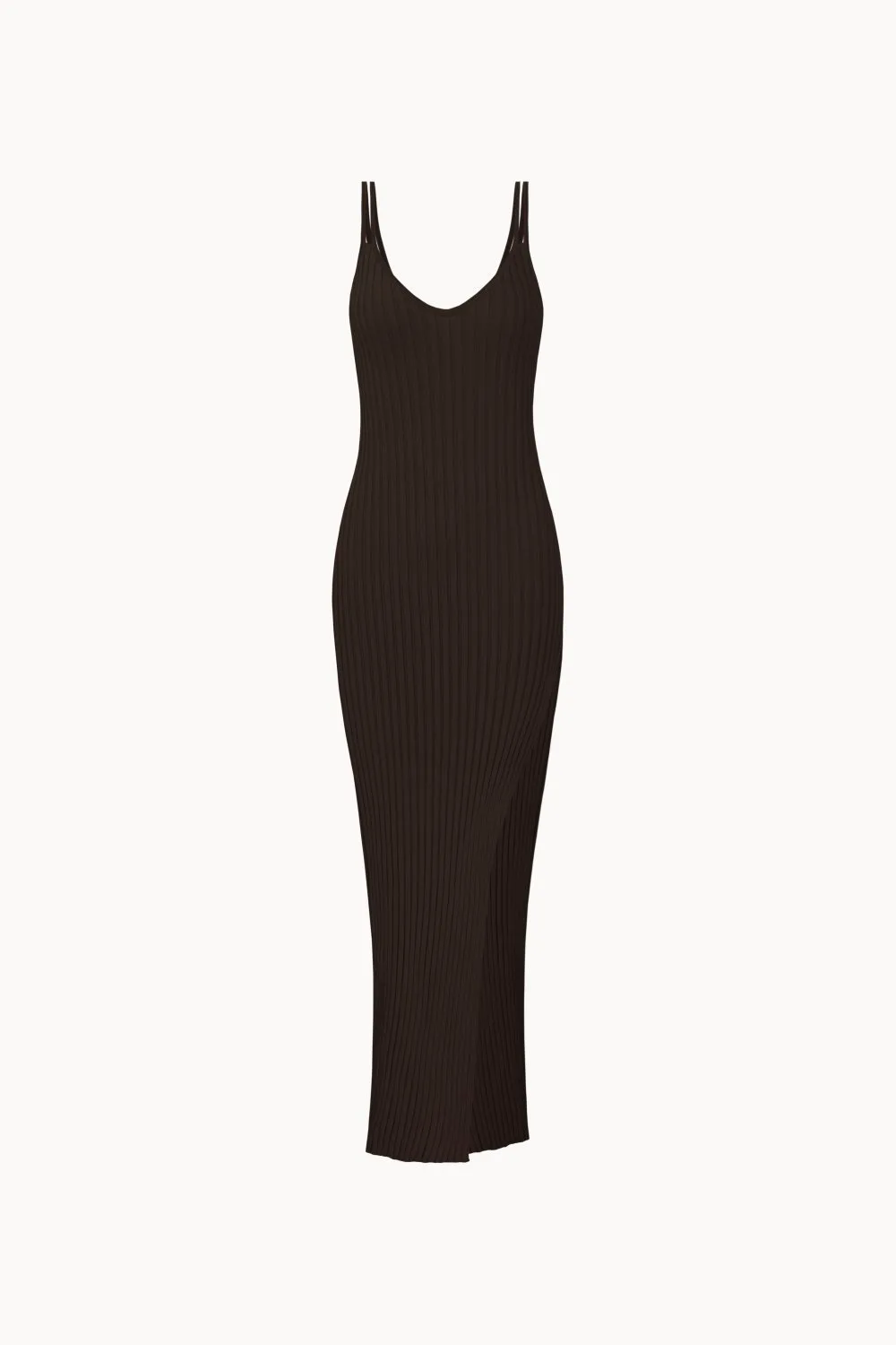 Sundress with V-shaped cut