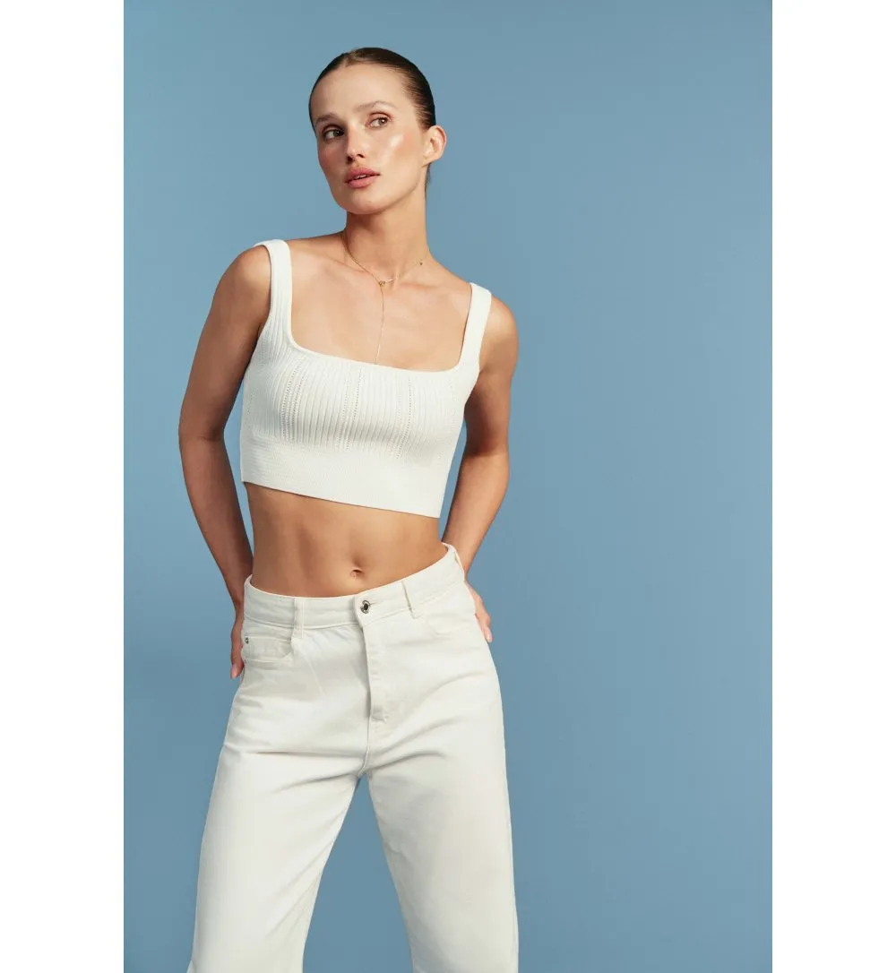 Openwork top