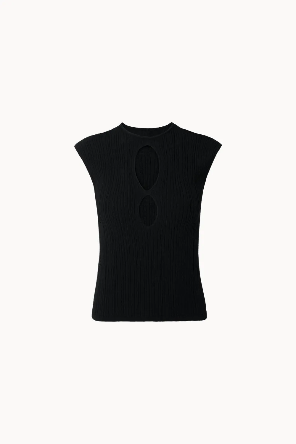 Viscose cutout top